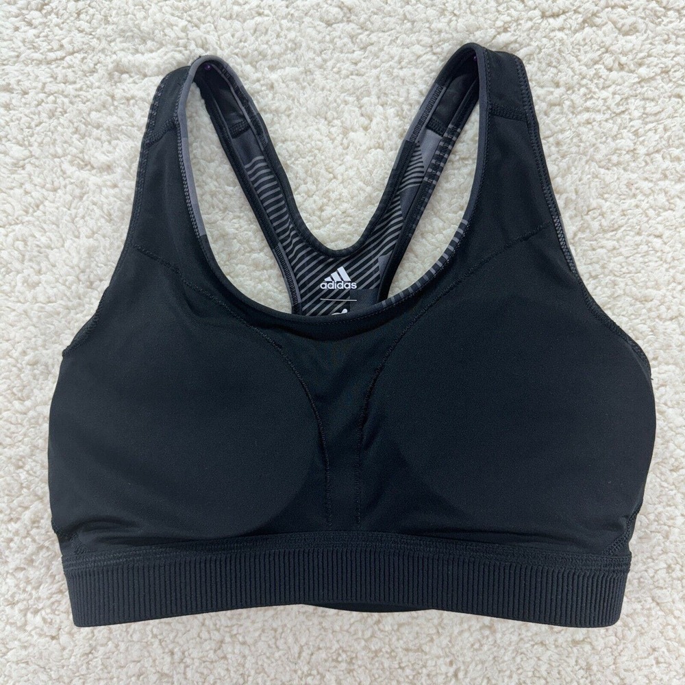 Adidas Peloton Digi Motion Heat RDY Believe This Bra Women Medium Sport Running - Picture 5 of 11